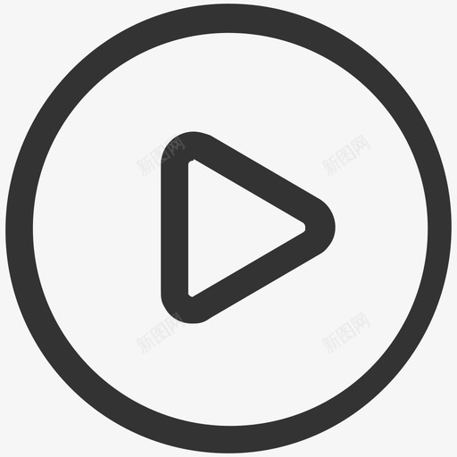 播放黑色2xsvg_新图网 https://ixintu.com 播放 黑色