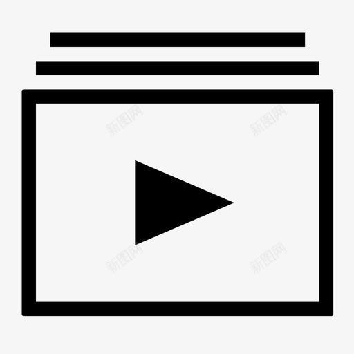 影集svg_新图网 https://ixintu.com 影集