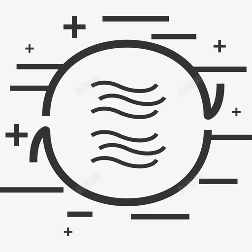 强对流落区预报svg_新图网 https://ixintu.com 流落区 预报 线性 扁平 单色 简约 精美 可爱