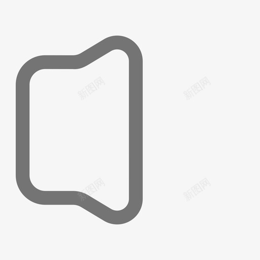 喇叭1svg_新图网 https://ixintu.com 喇叭 线性