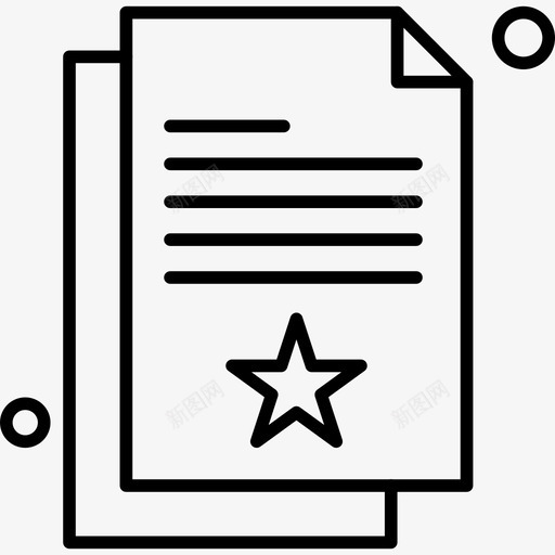 单据文件发票svg_新图网 https://ixintu.com 购物 单据 文件 发票 拐角处 线路
