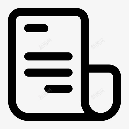 帐单发票钱svg_新图网 https://ixintu.com 帐单 发票 钱付款 付款 收据