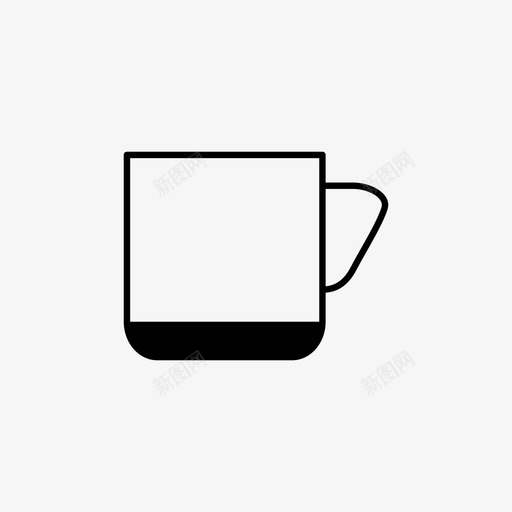 饮料杯水咖啡svg_新图网 https://ixintu.com 饮料 杯水 咖啡 果汁