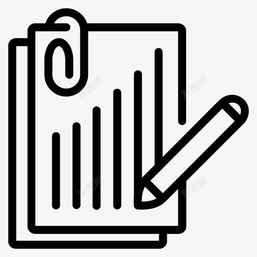 清单业务货币svg_新图网 https://ixintu.com 货币 清单 业务 财务 办公室