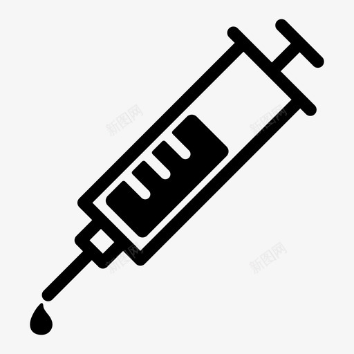 注射器血液抽血svg_新图网 https://ixintu.com 血液 注射器 抽血 测试 药物 药物医学 图标