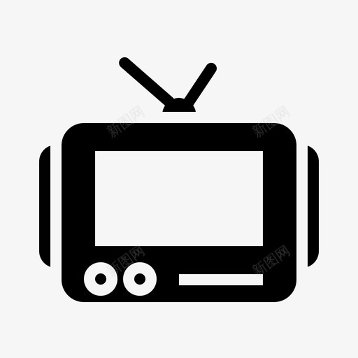电视设备电子svg_新图网 https://ixintu.com 电视 设备 电子 电影 手表
