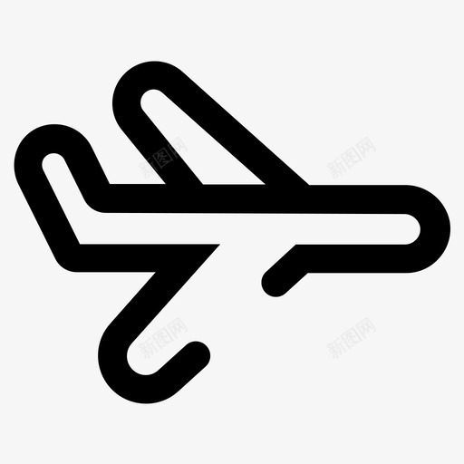飞机商务企业svg_新图网 https://ixintu.com 企业 飞机 商务 运输 旅游