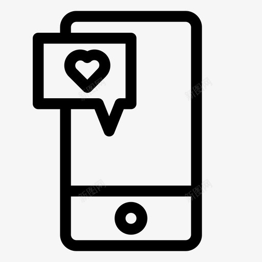 聊天礼物心svg_新图网 https://ixintu.com 浪漫 聊天 礼物 心爱 甜蜜