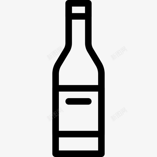 玻璃瓶啤酒食品饮料svg_新图网 https://ixintu.com 玻璃瓶 啤酒 食品饮料