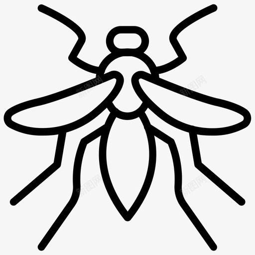 蚊子蚊虫蠓svg_新图网 https://ixintu.com 蚊子 蚊虫 蠓朋克 动物