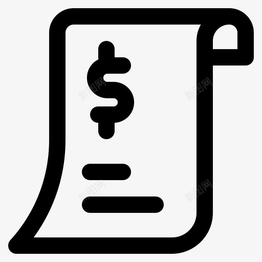 收据预算计算器svg_新图网 https://ixintu.com 收据 预算 计算器 费用 伙计