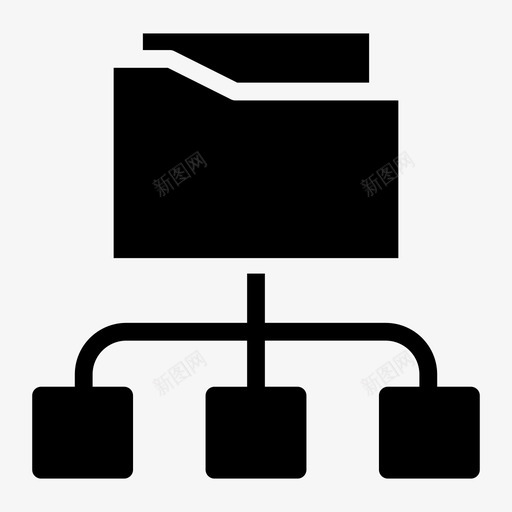 文件夹文档文件svg_新图网 https://ixintu.com 文件夹 文档 文件 流层 层次 结构