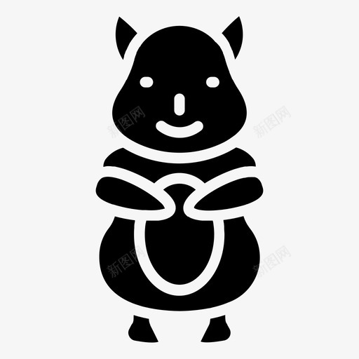 仓鼠金仓鼠仓鼠脸svg_新图网 https://ixintu.com 仓鼠 金仓鼠 宠物 动物 雕文 图标