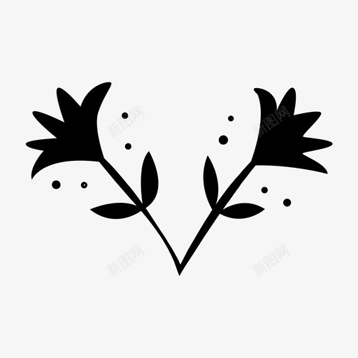 花卉印花面料花卉svg_新图网 https://ixintu.com 花卉 印花 复古 面料 图案