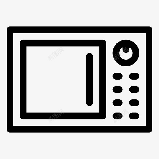 采购产品微波炉微波炉烹饪svg_新图网 https://ixintu.com 微波炉 采购 产品 烹饪 厨房 五金 电子