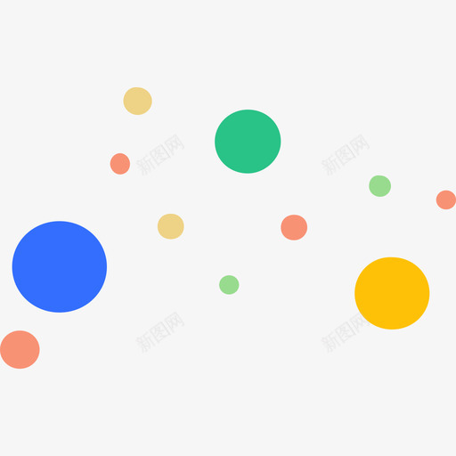 散点图双色2svg_新图网 https://ixintu.com 散点图 双色