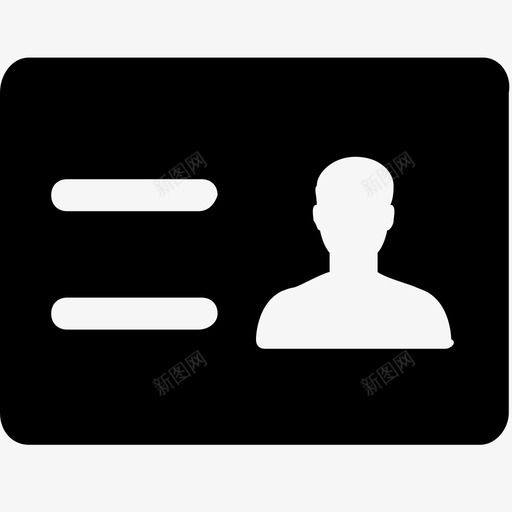 身份证明信息svg_新图网 https://ixintu.com 身份 身份证 证明 证明信 信息