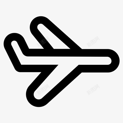 飞机商务企业svg_新图网 https://ixintu.com 飞机 商务 企业 运输 旅行