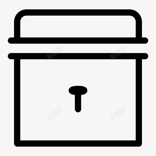 挂锁访问密钥svg_新图网 https://ixintu.com 安全 工具 挂锁 访问 密钥 密码 用具