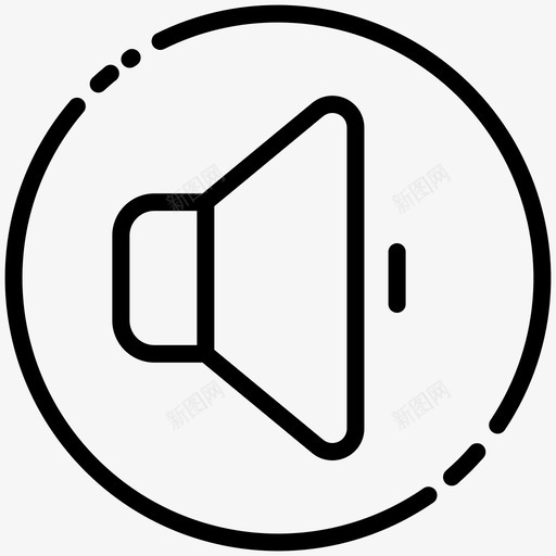 音频低应用程序移动svg_新图网 https://ixintu.com 音频 应用程序 移动 低音 声音