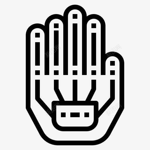 有线格罗夫生物特征检测svg_新图网 https://ixintu.com 有线 格罗 罗夫 生物 特征 检测 检测机 机器 轮廓