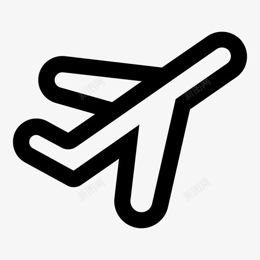 飞机商务企业svg_新图网 https://ixintu.com 飞机 商务 企业 运输 旅行