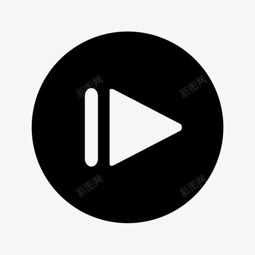 跳过按钮结束svg_新图网 https://ixintu.com 按钮 跳过 结束 下一步 多媒体