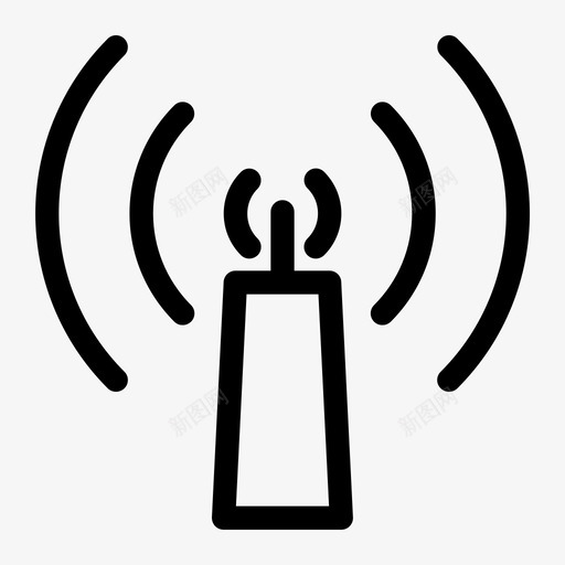 塔台信号连接网络svg_新图网 https://ixintu.com 塔台 信号 连接 网络 娱乐 多媒体