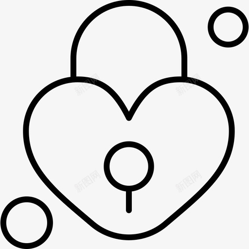 锁爱情婚礼svg_新图网 https://ixintu.com 爱情 婚礼 婚宴