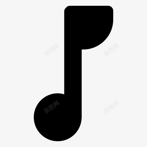 音符符号曲调svg_新图网 https://ixintu.com 音符 符号 曲调