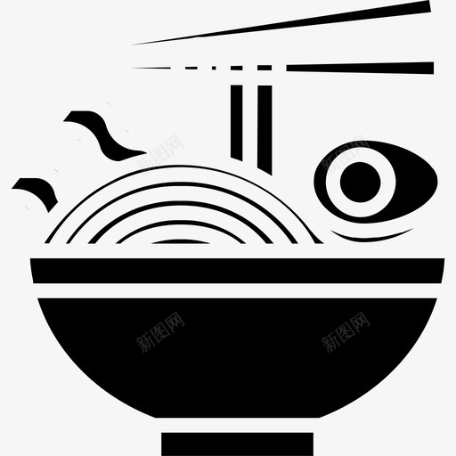 食物碗饭svg_新图网 https://ixintu.com 食物 碗饭 面汤