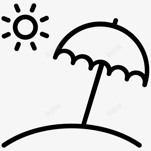 阳光沙滩白天天气svg_新图网 https://ixintu.com 阳光 沙滩 白天 天气
