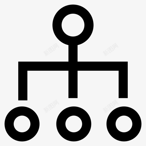 流程图连接图表svg_新图网 https://ixintu.com 结构 流程图 连接 图表 层次 网络 业务 财务