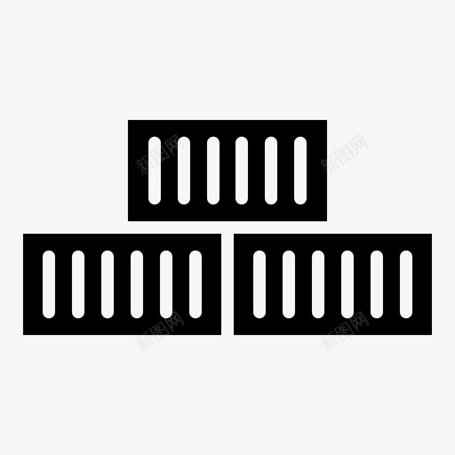 集装箱出口进口svg_新图网 https://ixintu.com 集装箱 出口 进口 运输