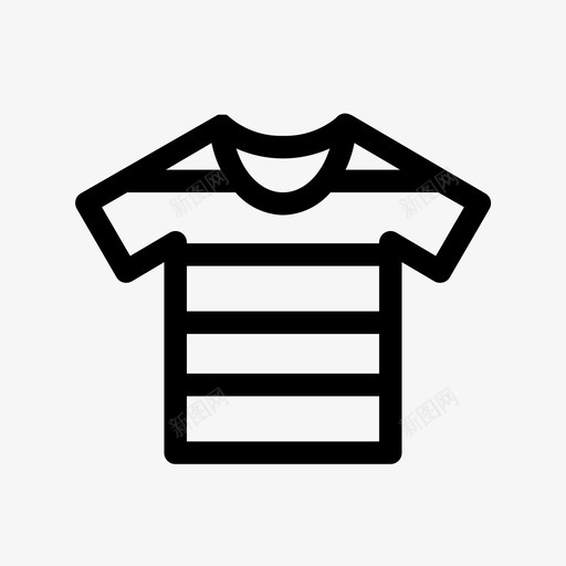 条纹衬衫球衣条纹svg_新图网 https://ixintu.com 条纹 衬衫 球衣 上衣 衣服