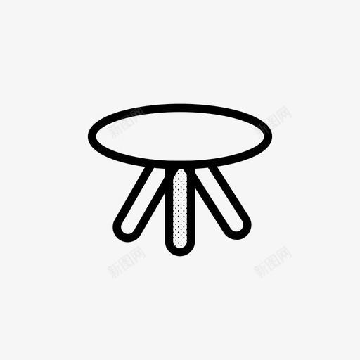 凳子椅子书桌svg_新图网 https://ixintu.com 椅子 凳子 书桌 家具 桌子