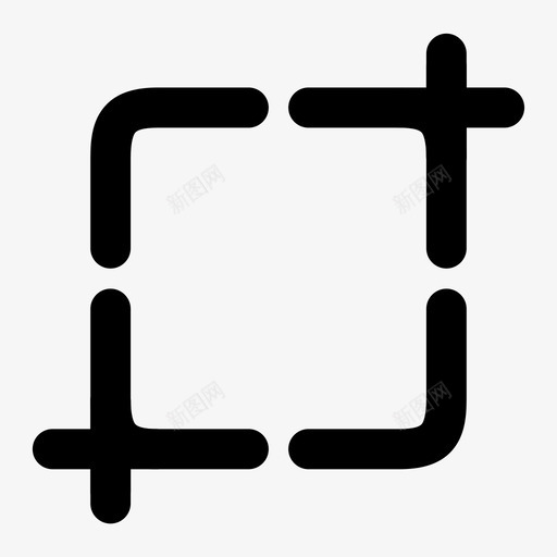 截图裁剪箭头符号svg_新图网 https://ixintu.com 截图 裁剪 箭头 符号