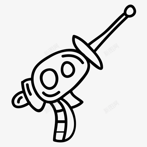 激光枪不明飞行物武器svg_新图网 https://ixintu.com 激光 不明飞行物 武器