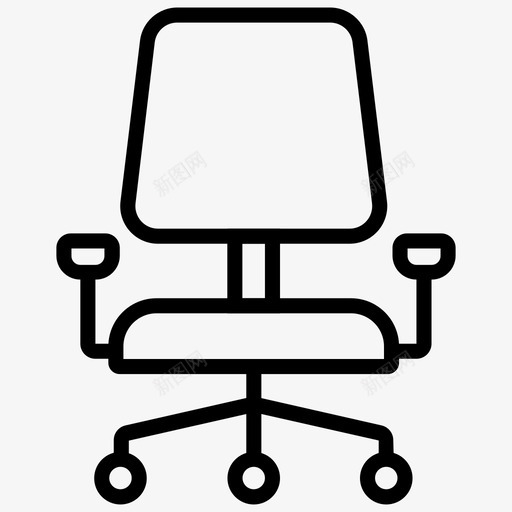 椅子商务椅办公椅svg_新图网 https://ixintu.com 椅子 商务 办公椅 转椅 政治 政府