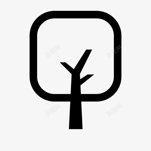 方树轮廓树枝森林svg_新图网 https://ixintu.com 方树 轮廓 树枝 森林 植物 林地
