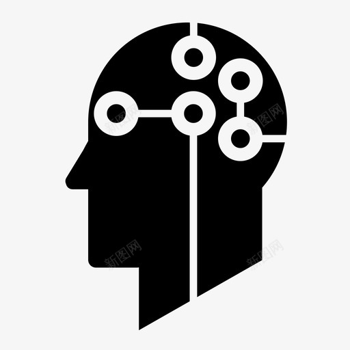 仿人机器人人工数据svg_新图网 https://ixintu.com 仿人 机器人 人工 数据 头部 智能 人工智能