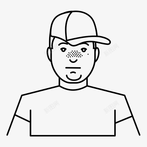 男人帽兄弟酷svg_新图网 https://ixintu.com 男人 兄弟 酷双 下巴 雀斑 基本