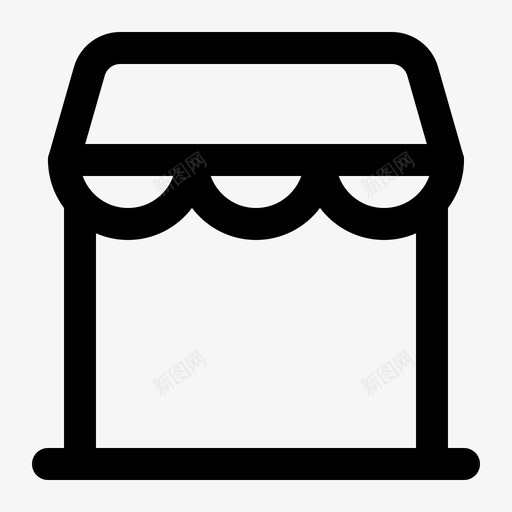 零售销售商店svg_新图网 https://ixintu.com 商店 零售 销售 销售商 购物