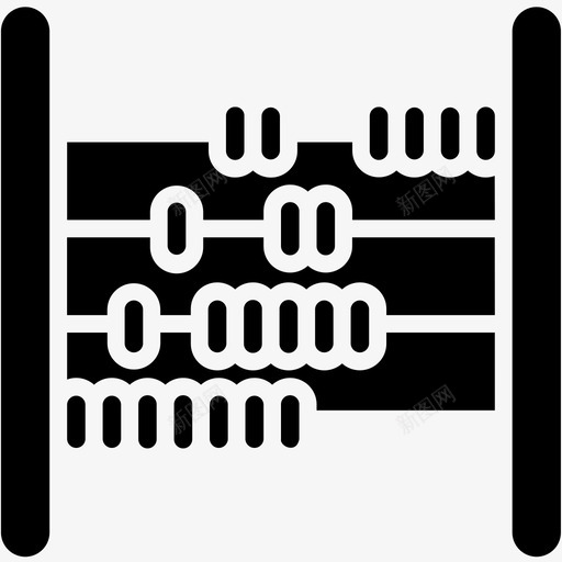 算盘会计计算svg_新图网 https://ixintu.com 计算 算盘 会计 计算器 经济 经济学 学习 用品