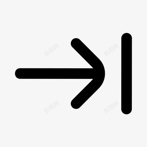 箭头结束回复svg_新图网 https://ixintu.com 箭头 结束 回复 倒带 符号