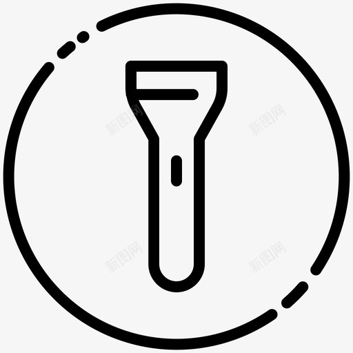 手电筒应用程序手机svg_新图网 https://ixintu.com 手机 应用程序 手电筒
