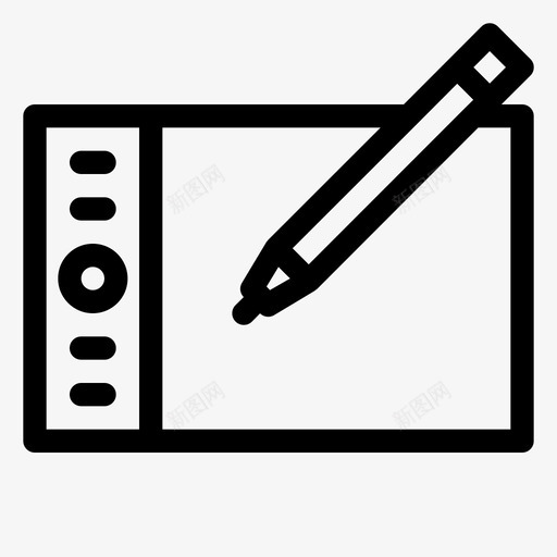 绘图板电子五金svg_新图网 https://ixintu.com 绘图板 电子 五金 金笔