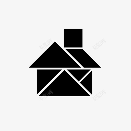 建筑七巧板家房子svg_新图网 https://ixintu.com 建筑 七巧板 七巧板家 房子 问题 解决方案