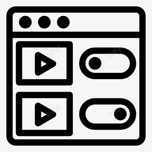 在线浏览器界面svg_新图网 https://ixintu.com 在线 浏览器 界面 电影网站