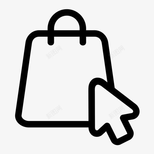 购买点击电子商务svg_新图网 https://ixintu.com 电子商务 购买 购买点 点击 项目 网上商店 购物 概述
